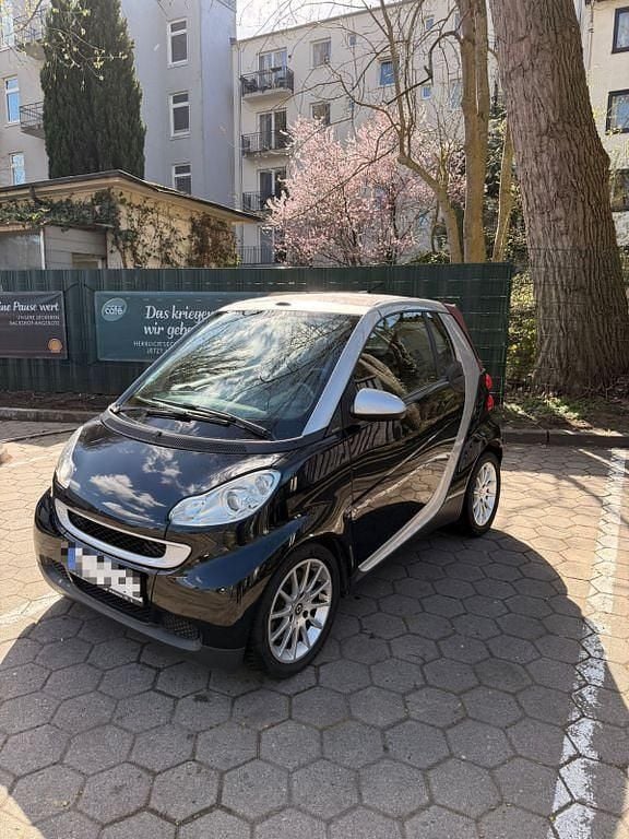 Gebraucht Smart ForTwo Cabrio Pure 71 PS (52 kW) 2008 Schwarz Cabrio