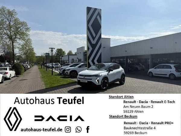 Neu Renault Captur Techno 100 PS (73 kW) 2025 Weiß (perlmuttweiß, dach blackpearlschwarz) SUV