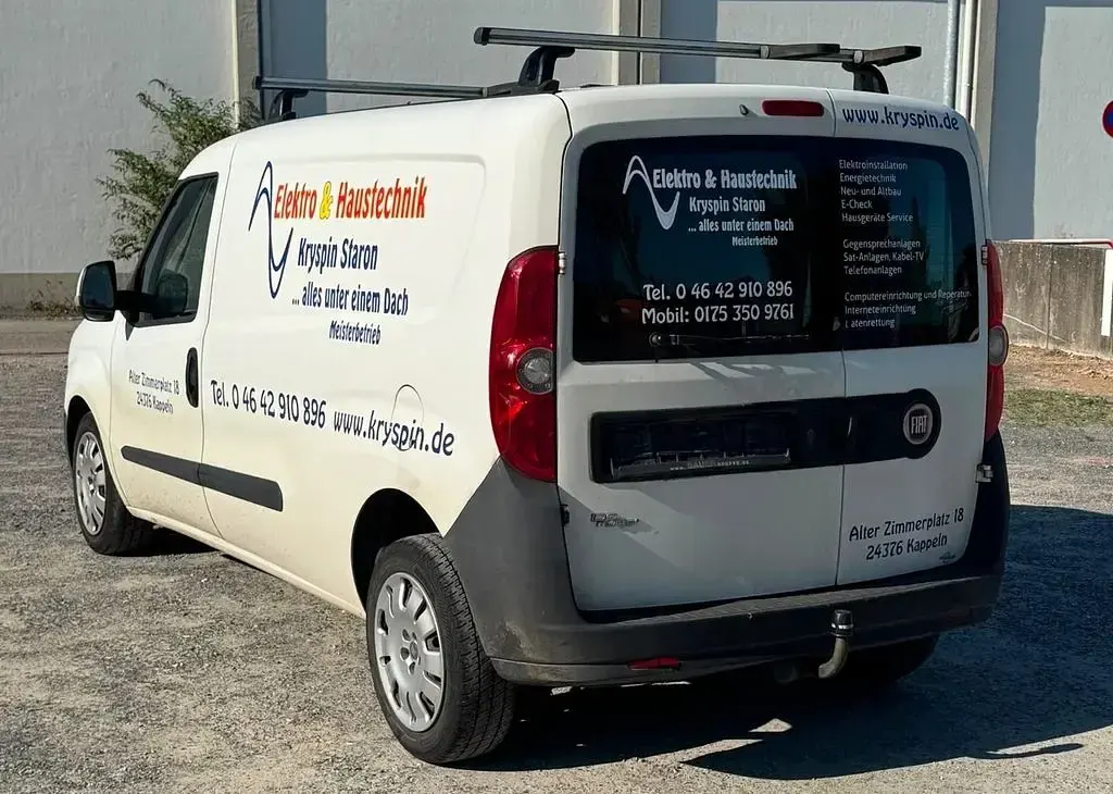 Gebraucht Fiat Doblò 101 PS (74 kW) 2012 Weiß Van / Kleinbus