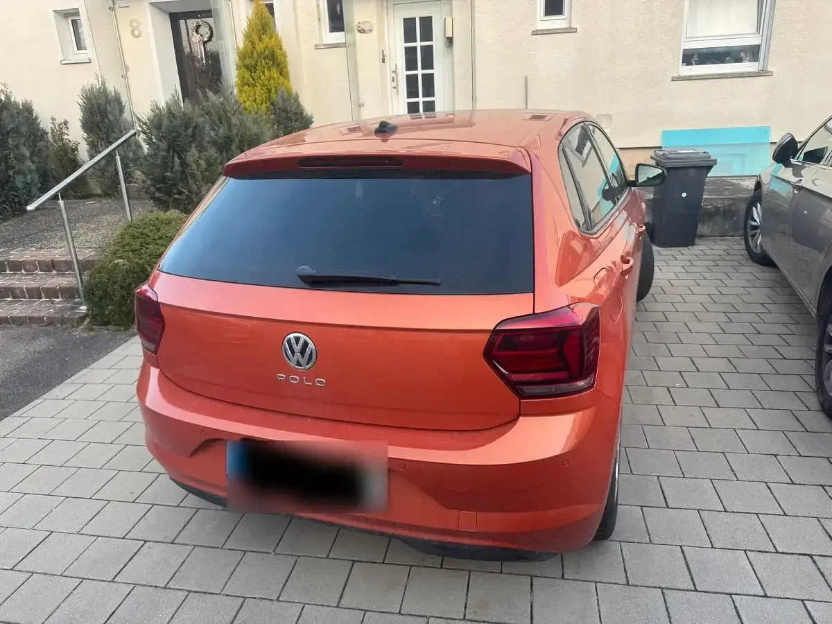 Gebraucht VW Polo United 110 PS (80 kW) 2021 Orange Kleinwagen