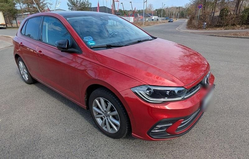 Gebraucht VW Polo Style 110 PS (80 kW) 2022 Rot Kleinwagen