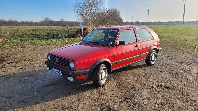 Gebraucht VW Golf II 70 PS (51 kW) 1990 Rot Kleinwagen