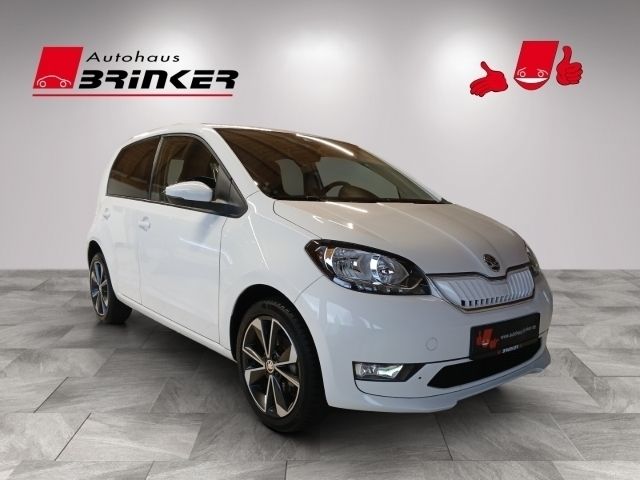 Weiß Gebraucht 2020 Skoda Citigo-e IV Style Kleinwagen | 14.360 € (Etwas zu teuer) - Bild 1/4