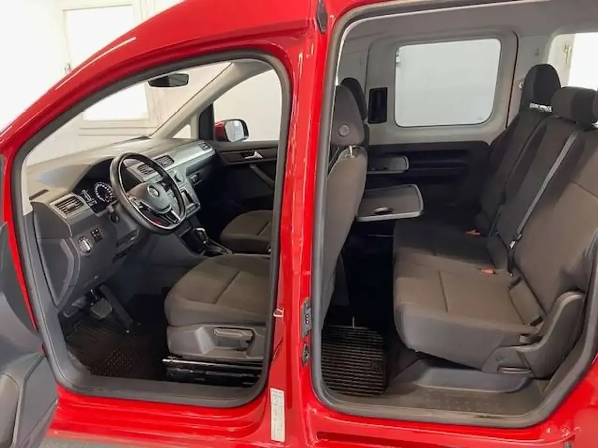 Gebraucht VW Caddy Comfortline 125 PS (91 kW) 2017 Kirschrot Van / Kleinbus