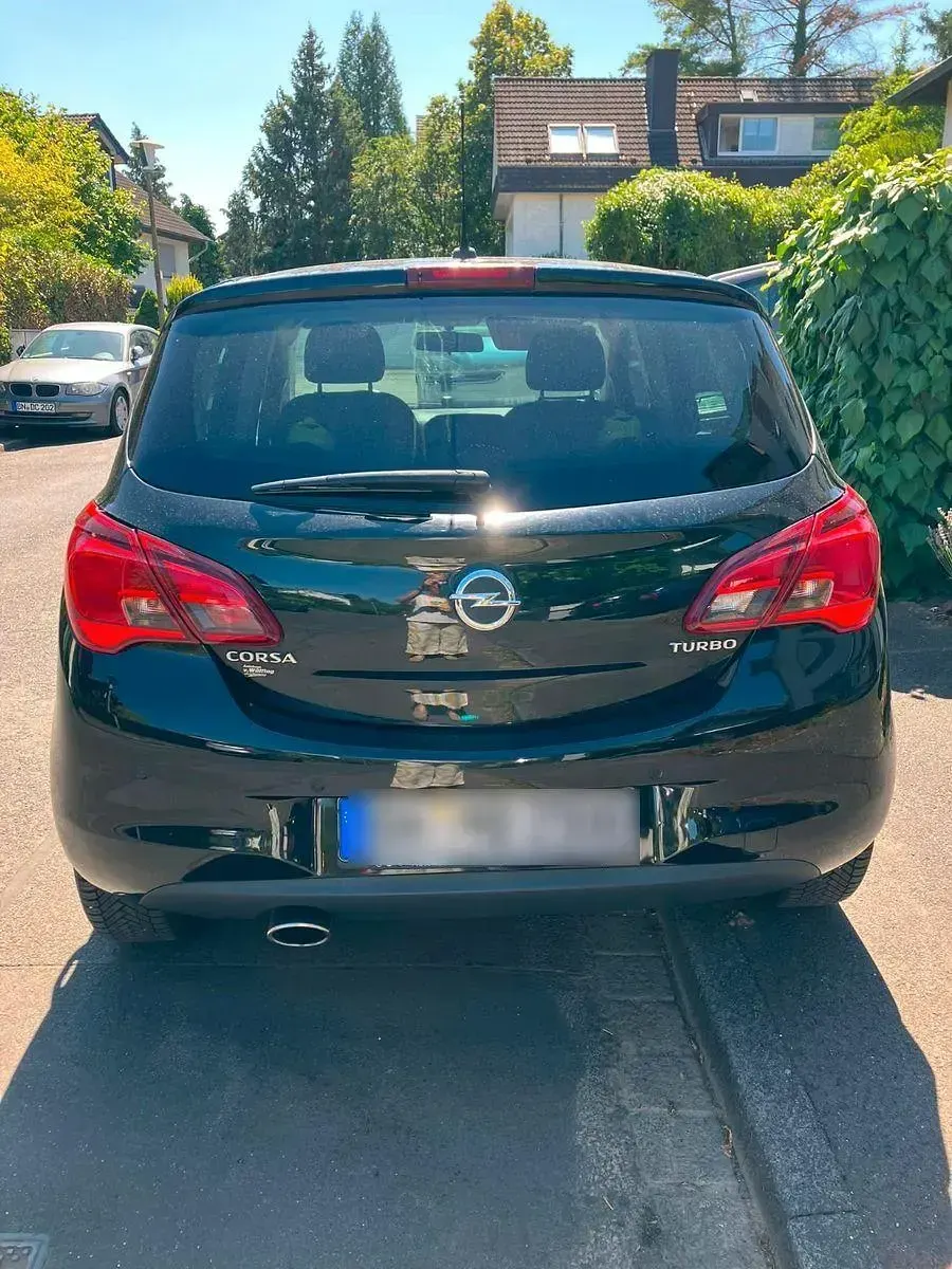 Gebraucht Opel Corsa 101 PS (74 kW) 2016 Schwarz Kleinwagen