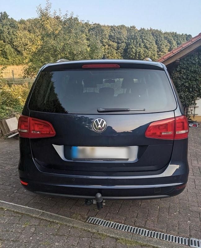 Gebraucht VW Sharan Style 150 PS (110 kW) 2012 Blau Van / Kleinbus