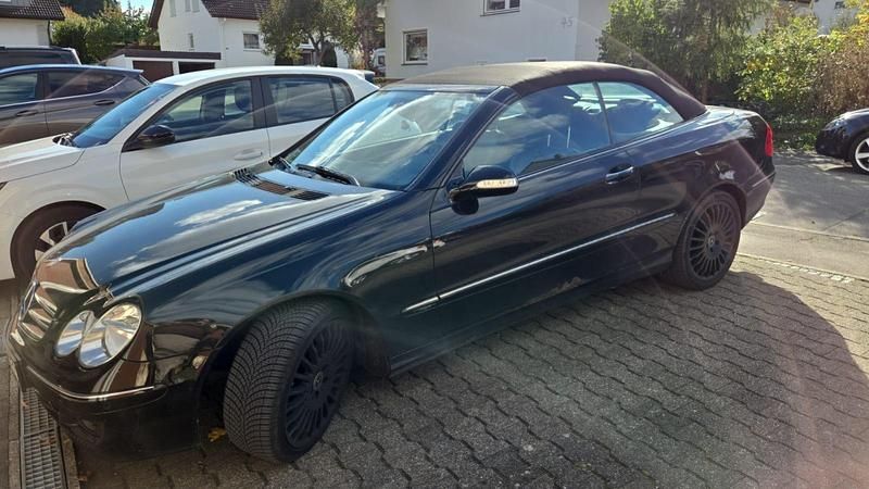 Schwarz Gebraucht 2008 Mercedes CLK280 Avantgarde Cabrio | 6.900 € (Superpreis) - Bild 1/4