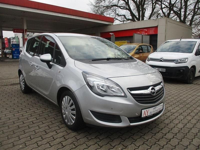 Gebraucht Opel Meriva Edition 101 PS (74 kW) 2016 Silber Van / Kleinbus