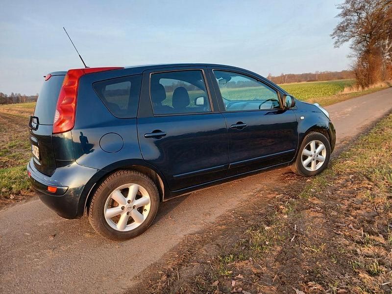 Gebraucht Nissan Note Acenta 88 PS (64 kW) 2008 Blau Kleinwagen