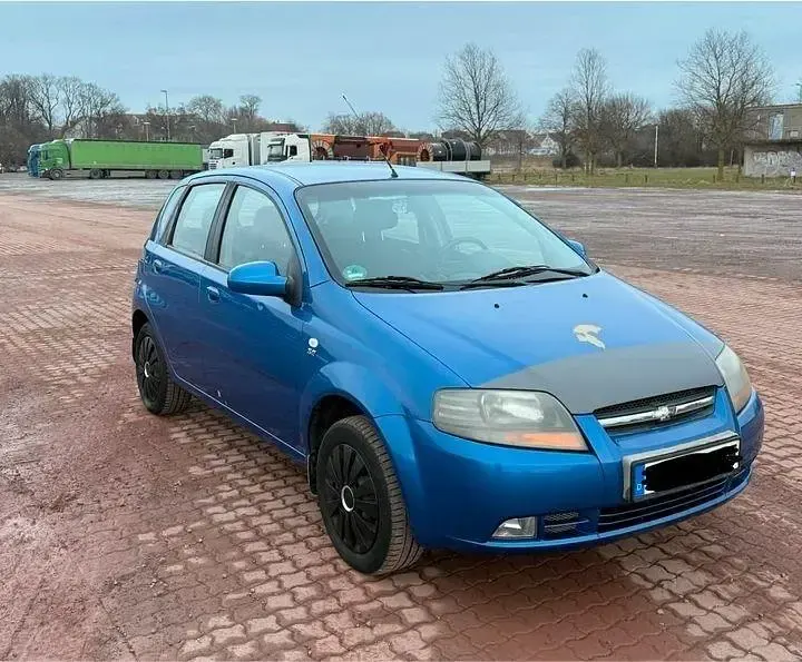 Gebraucht Chevrolet Kalos 68 PS (50 kW) 2008 Blau Kleinwagen