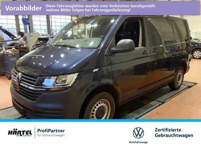 Starlight blue, metallic Gebraucht 2020 VW T6.1 Van | 22.200 € (Superpreis) - Bild 1/4