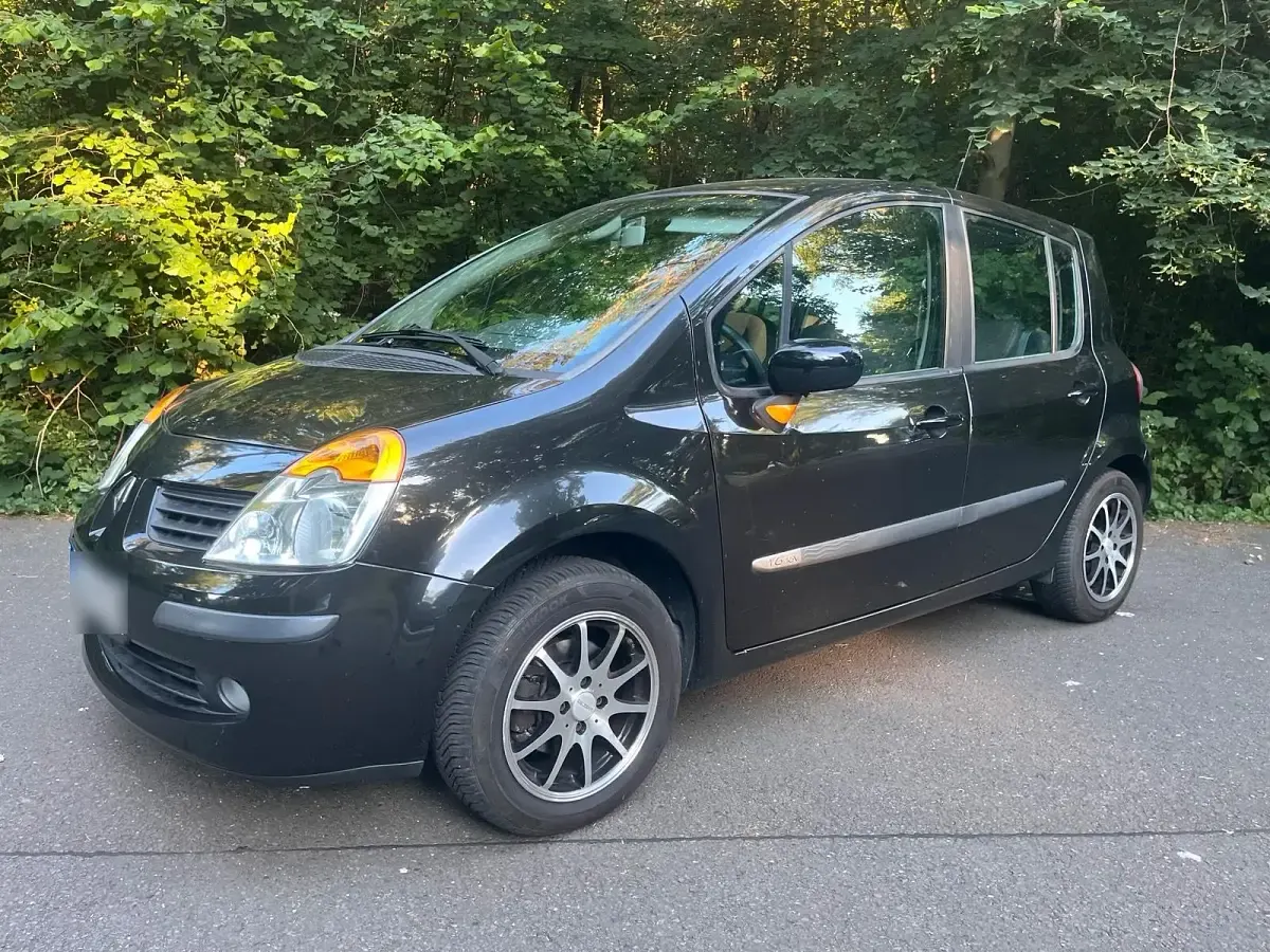 Gebraucht Renault Modus 65 PS (47 kW) 2004 Schwarz Van / Kleinbus