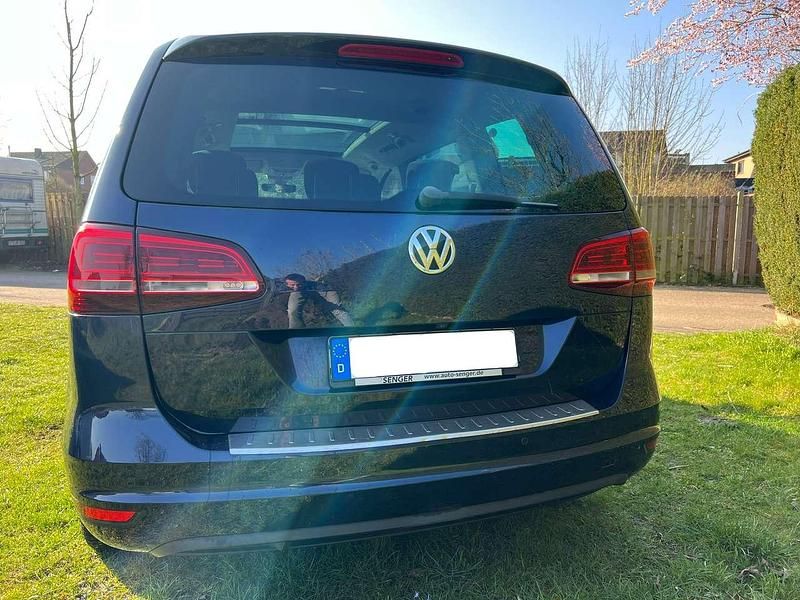 Gebraucht VW Sharan Allstar 184 PS (135 kW) 2016 Blau Van / Kleinbus