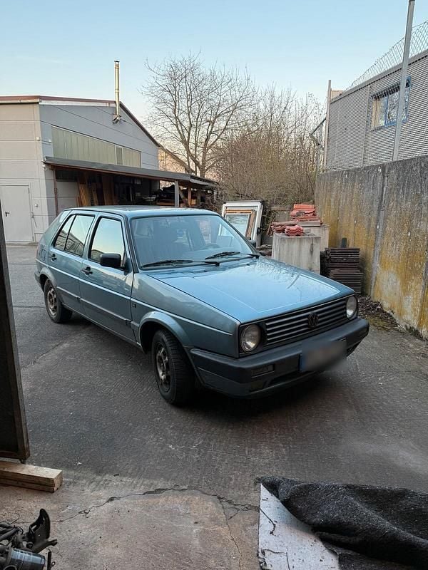 Gebraucht VW Golf II 60 PS (44 kW) 1990 Blau Kleinwagen