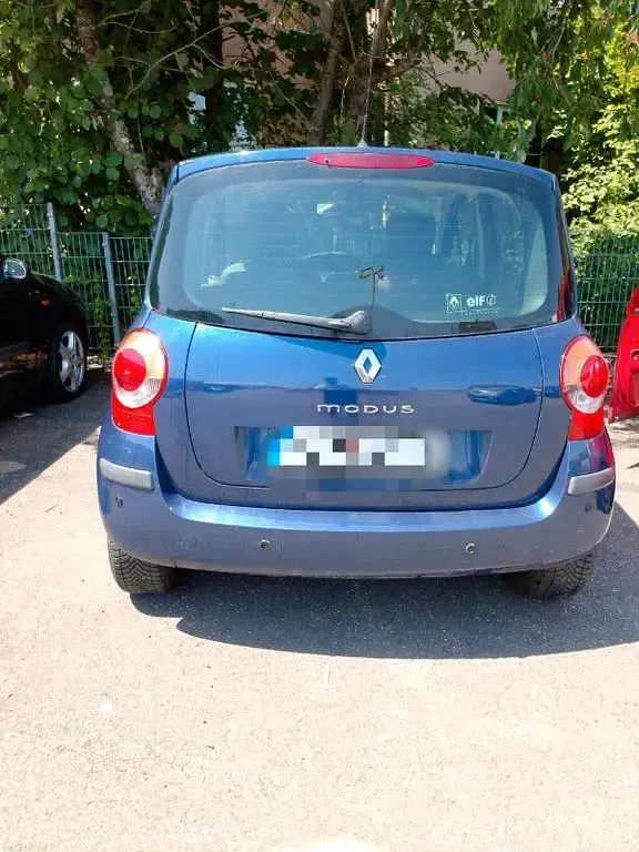 Gebraucht Renault Modus Dynamique 112 PS (82 kW) 2007 Blau Van / Kleinbus