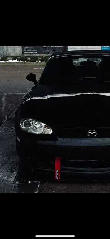 Gebraucht Mazda MX5 110 PS (80 kW) 2003 Schwarz Cabrio