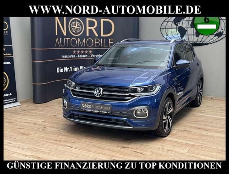 Blau Gebraucht 2020 VW T-Cross R-line SUV | 19.990 € (Fairer Preis) - Bild 1/3