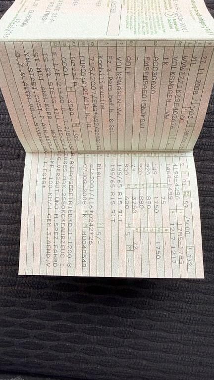 Gebraucht VW Golf VI Edition 80 PS (58 kW) 2008 Blau Kleinwagen