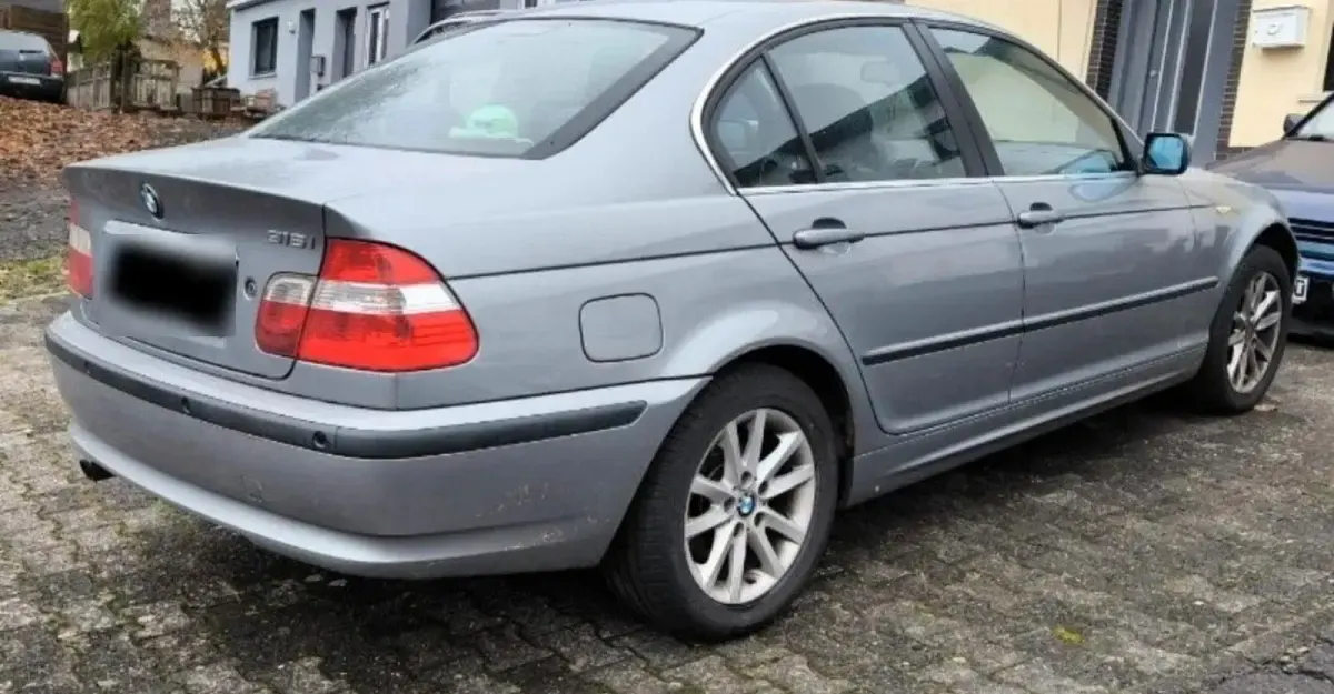 Usata BMW 316 116 CV (85 kW) 2004 Argento Berlina