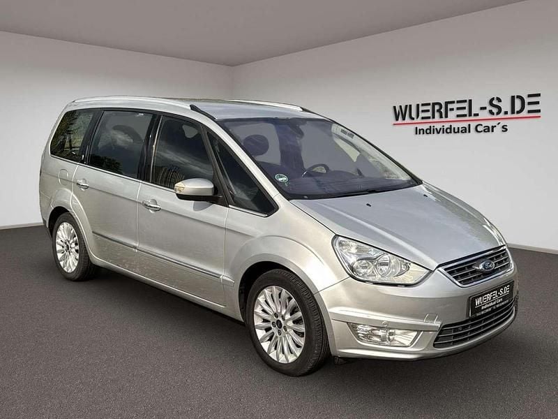 Silber Gebraucht 2010 Ford Galaxy Ghia Van / Kleinbus | 3.950 € (Superpreis) - Bild 1/4