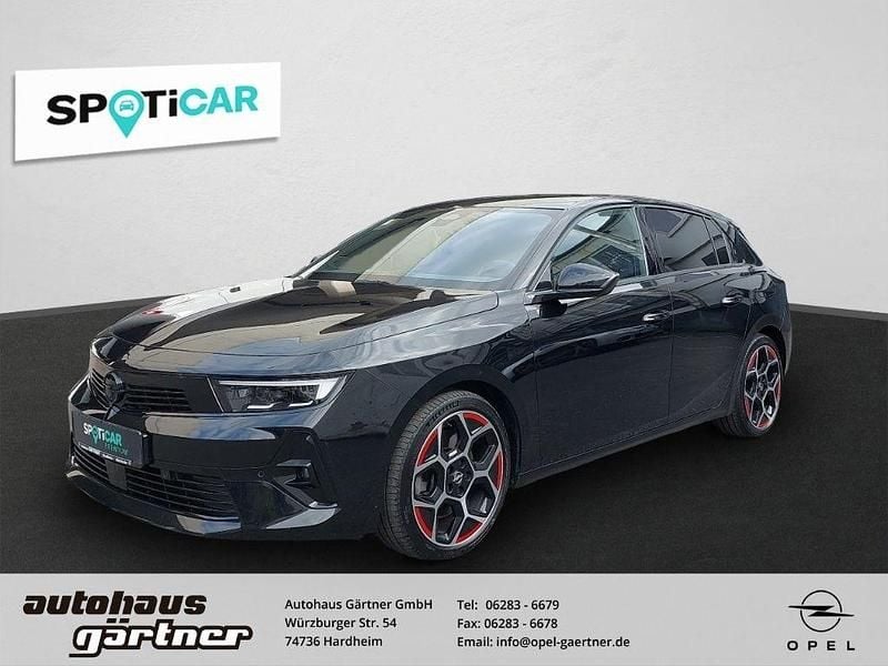 Diamant schwarz/karbon schwarz Gebraucht 2022 Opel Astra GS Line Limousine | 19.990 € (Guter Preis) - Bild 1/4
