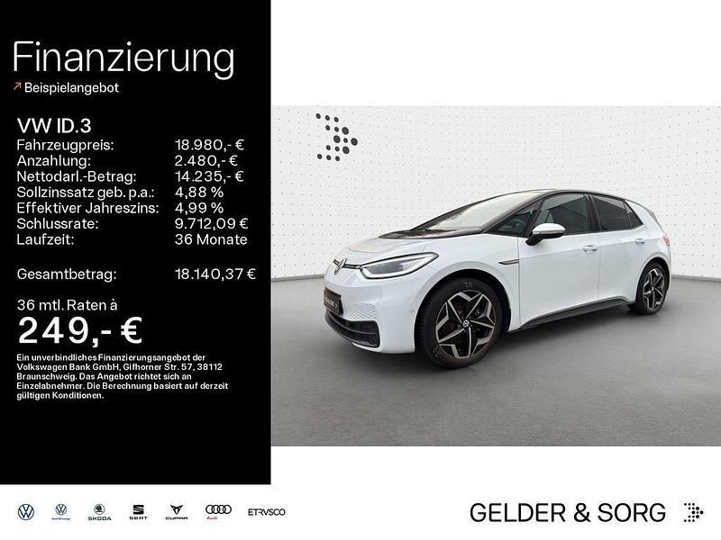 Gebraucht VW ID.3 Pure 110 kW (150 PS) 2022 Weiß Kleinwagen