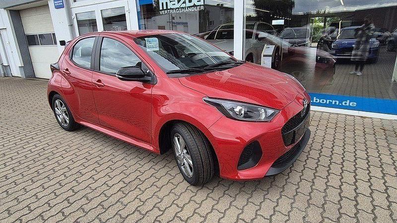 Neu Mazda 2 Exclusive 116 PS (85 kW) 2025 Formal red Limousine