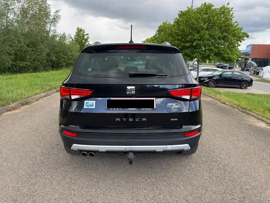 Używany Seat Ateca 4Drive 190 KM (139 kW) 2017 Czarny SUV