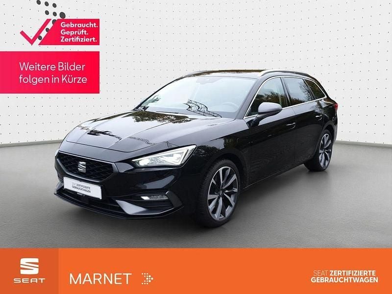 Schwarz Gebraucht 2021 Seat Leon FR Kombi | 20.190 € (Fairer Preis) - Bild 1/3