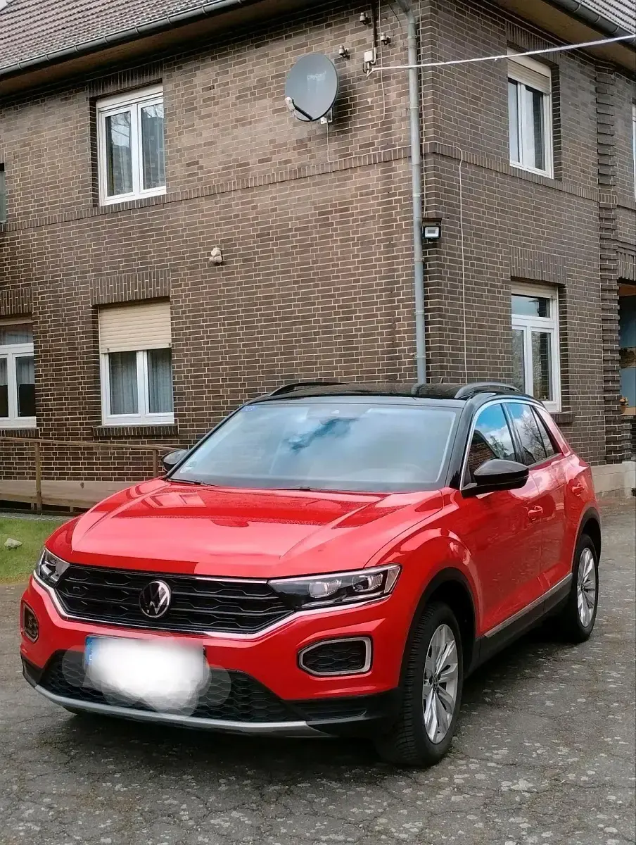 Gebraucht VW T-Roc 110 PS (80 kW) 2022 Rot SUV