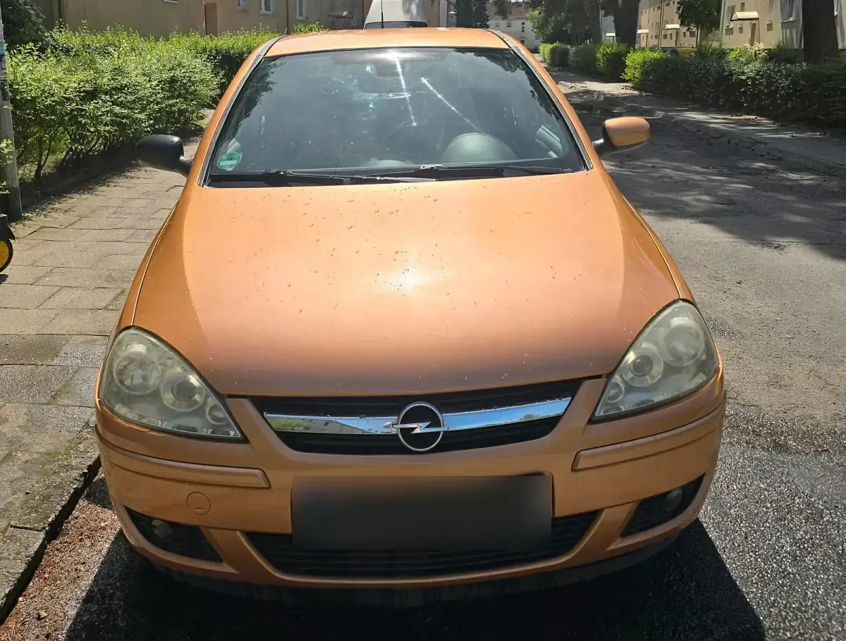 Gebraucht Opel Corsa 75 PS (55 kW) 2001 Orange Kleinwagen