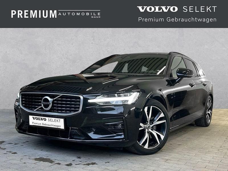 Schwarz Gebraucht 2019 Volvo V60 R-Design Kombi | 24.890 € (Teuer) - Bild 1/4