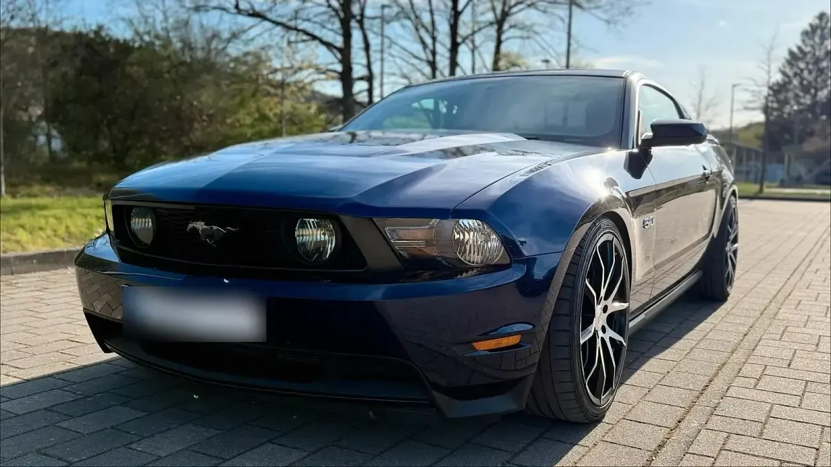Gebraucht Ford Mustang 449 PS (330 kW) 2010 Blau Coupé