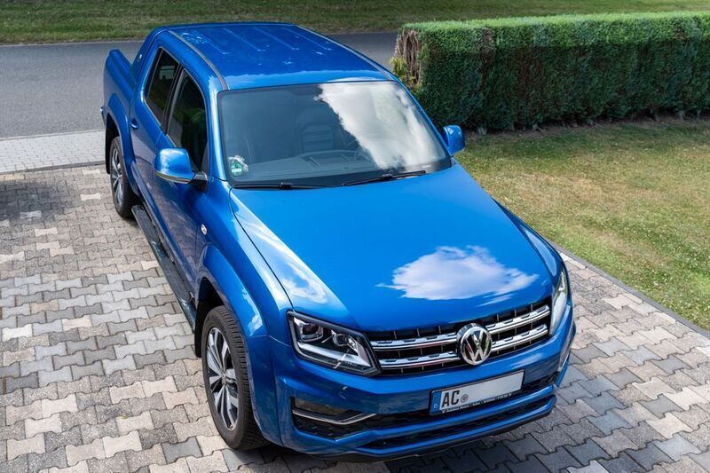 Blau Gebraucht 2019 VW Amarok Aventura Abholung | 33.750 € (Guter Preis) - Bild 1/4