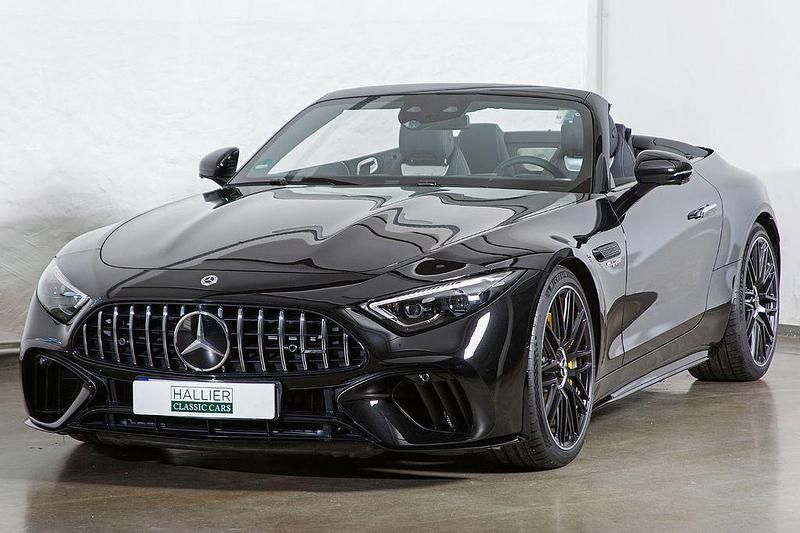 Schwarz Gebraucht 2022 Mercedes SL63 AMG AMG Cabrio | 149.900 € (Teuer) - Bild 1/4