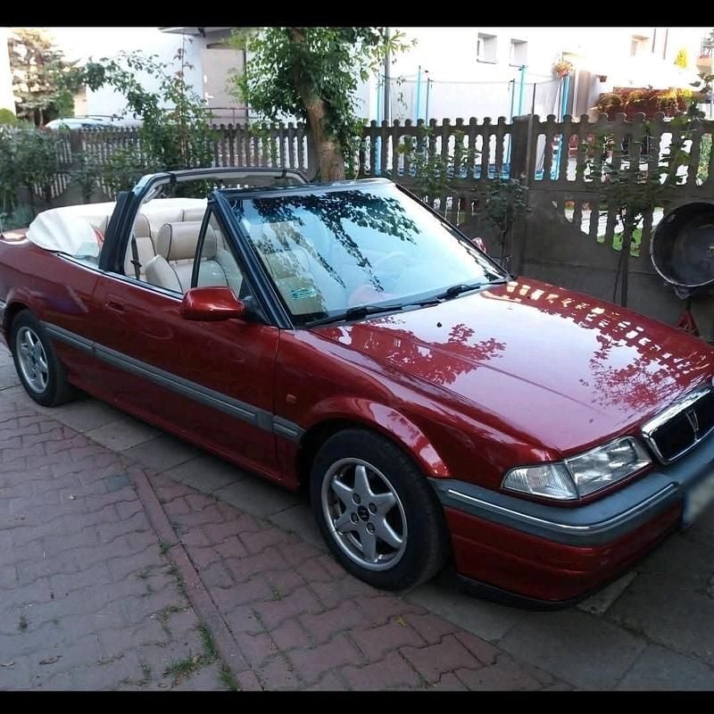Gebraucht Rover 216 122 PS (89 kW) 1994 Rot Cabrio