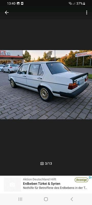 Gebraucht VW Jetta 75 PS (55 kW) 1983 Weiß Limousine