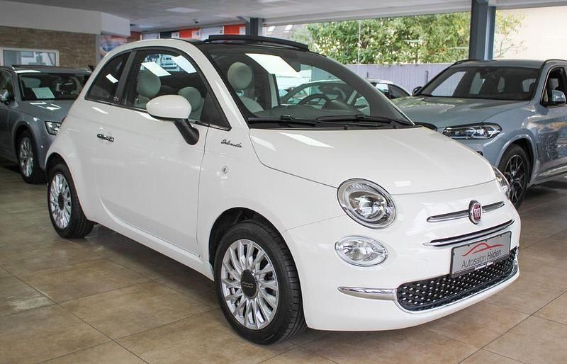 Weiß Gebraucht 2021 Fiat 500C Dolcevita Cabrio | 13.999 € (Fairer Preis) - Bild 1/4