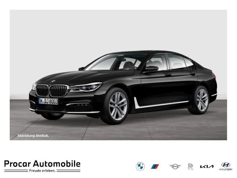 Schwarz Gebraucht 2019 BMW 740 Limousine | 39.990 € (Fairer Preis) - Bild 1/4