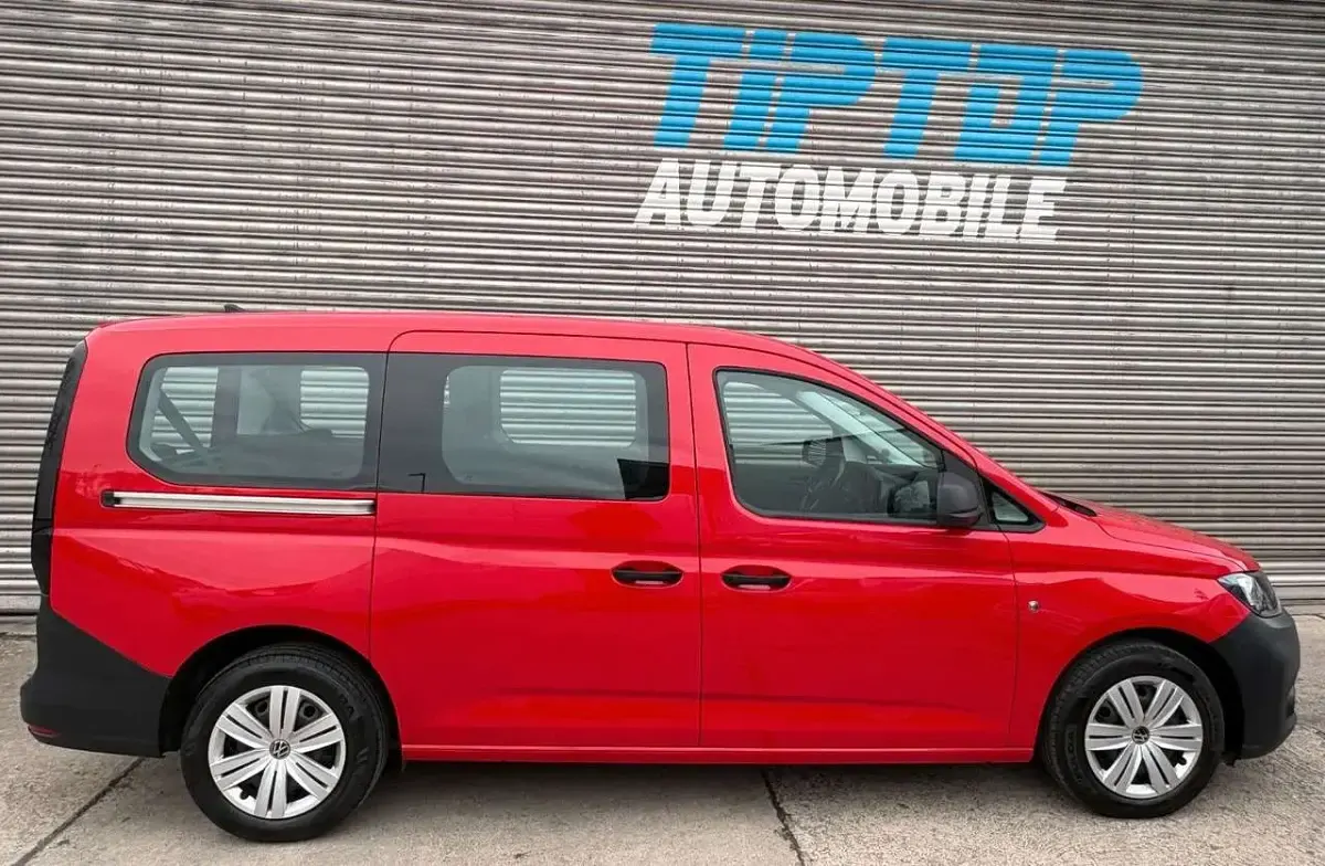 Brugt VW Caddy Maxi Basis 122 HK (89 kW) 2022 Rød MPV