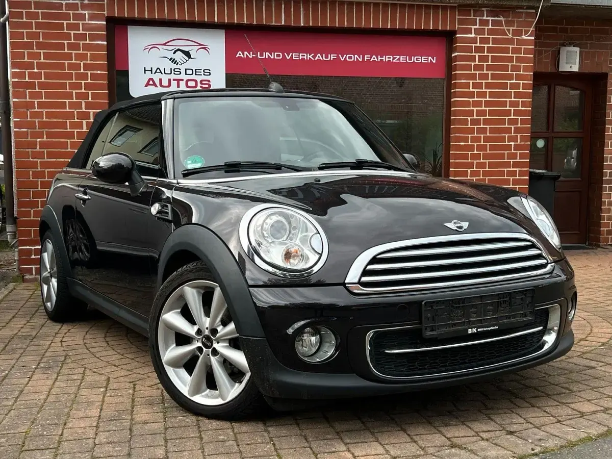 Gebraucht Mini Cooper D Cabriolet 111 PS (81 kW) 2014 Braun Cabrio