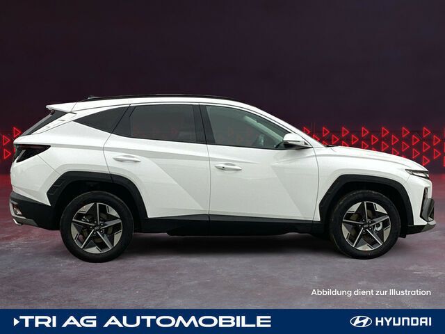 Gebraucht Hyundai Tucson Trend 160 PS (117 kW) 2024 Atlas white / sol SUV