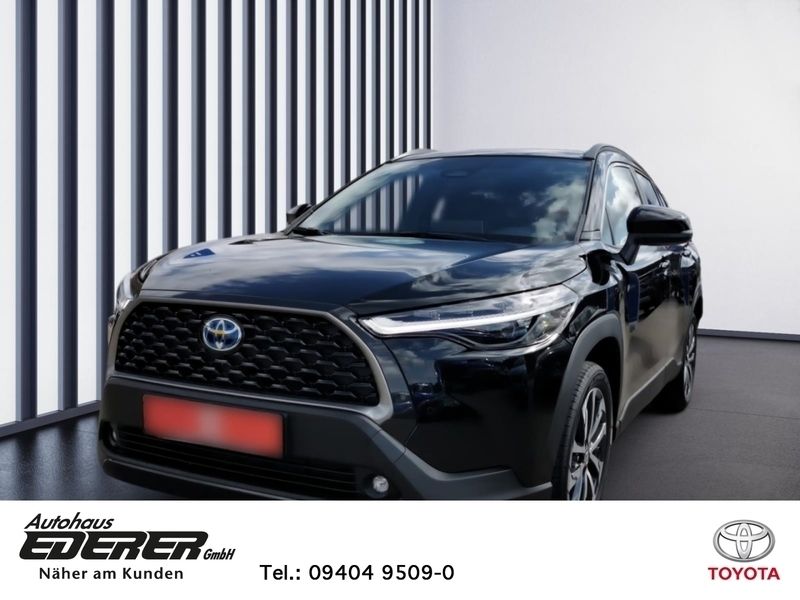 Schwarz Neu 2024 Toyota Corolla Cross Team SUV | 38.950 € - Bild 1/4