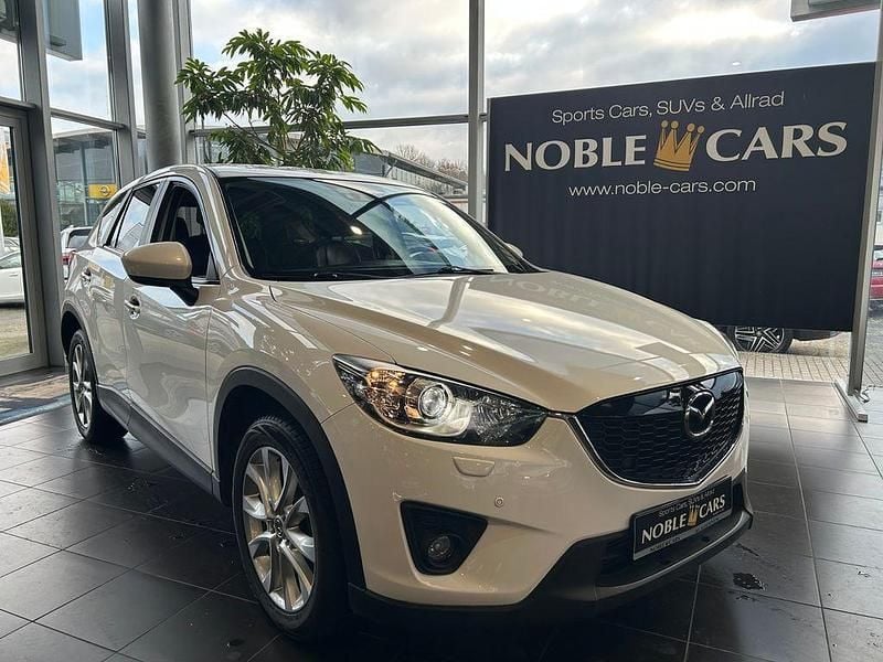 Crystal white (metallic) Gebraucht 2014 Mazda CX-5 Sports-Line SUV | 8.780 € (Guter Preis) - Bild 1/4