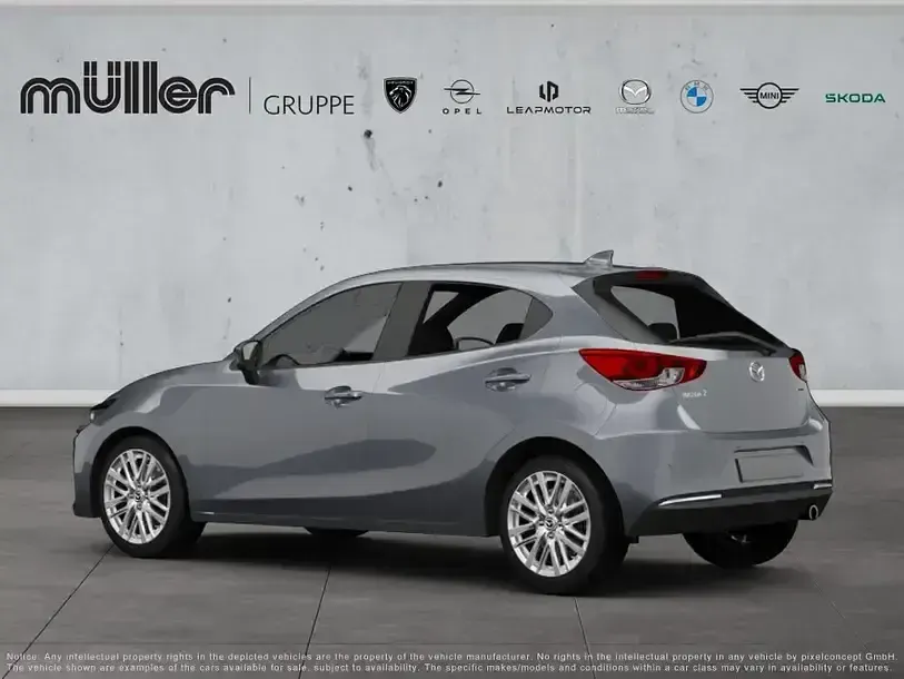 Gebraucht Mazda 2 Center-Line 116 PS (85 kW) 2025 Grau Limousine