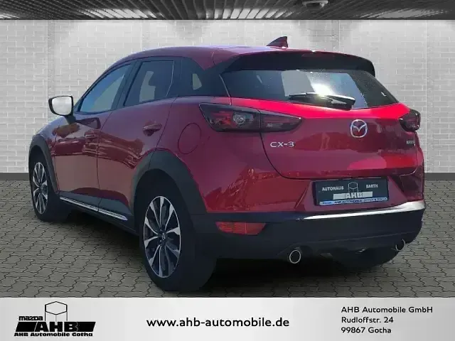 Gebraucht Mazda CX-3 Selection 121 PS (88 kW) 2021 Magmarot metallic SUV