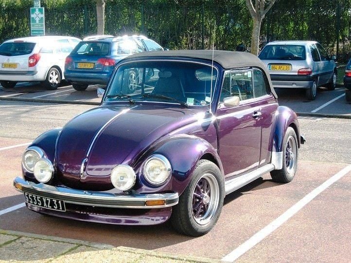 Gebraucht VW Käfer 50 PS (36 kW) 1975 Violett Cabrio