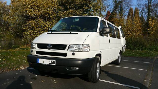 Weiß metallic Gebraucht 2000 VW T4 Van | 6.500 € - Bild 1/4