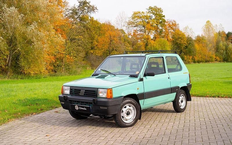 Grün Gebraucht 2000 Fiat Panda 4x4 Trekking Kleinwagen | 15.900 € - Bild 1/4