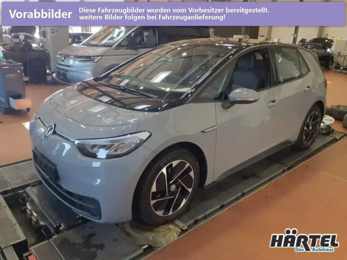 Gebraucht VW ID.3 Pro 150 kW (204 PS) 2021 Mondsteingrau (grey), solid Kleinwagen